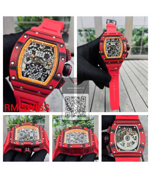 RICHARD MILLE RM011 FLYBACK CHRONOGRAPH FELIPPE MASSA RED NTPT/ZF/2026