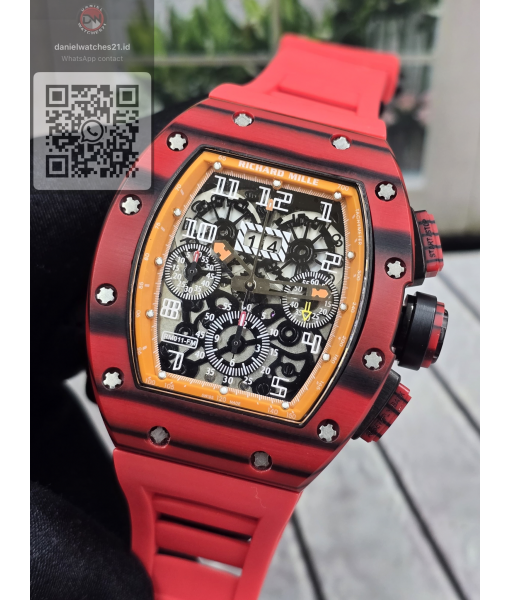 RICHARD MILLE RM011 FLYBACK CHRONOGRAPH FELIPPE MASSA RED NTPT/ZF/2026