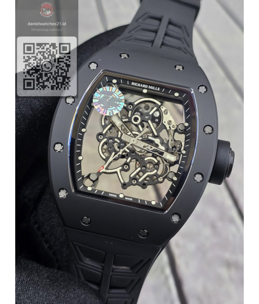 RICHARD MILLE RM 055 BUBBA WATSON BLACK CARBON NTPT RUBBER/ZF/2026