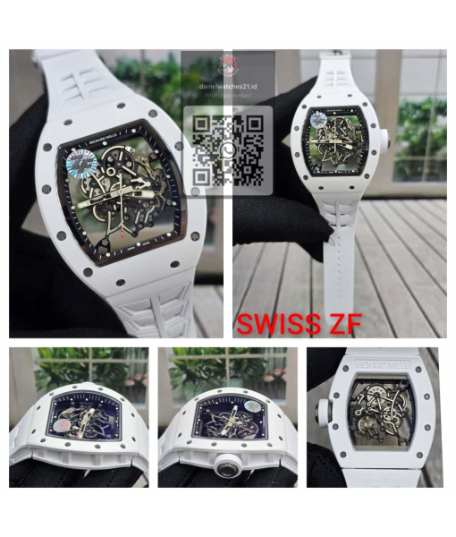 RICHARD MILLE RM 055 BUBBA WATSON WHITE CERAMICA/ZF/2026