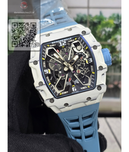 RICHARD MILLE RM 35-03 RAFAEL NADAL WHITE CASE BLUE STRAP/ZF/2026