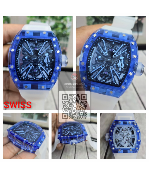 RICHARD MILLE RM 12-01 TOURBILLION BLUE WHITE SAPPHIRE/ZF/2026 