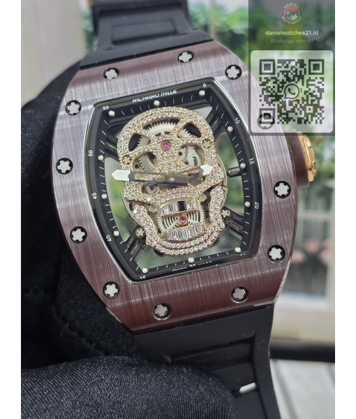 RICHARD MILLE RM 052-01 TOURBILIION SKULL DIAMOND RUBBER/ZF/2026