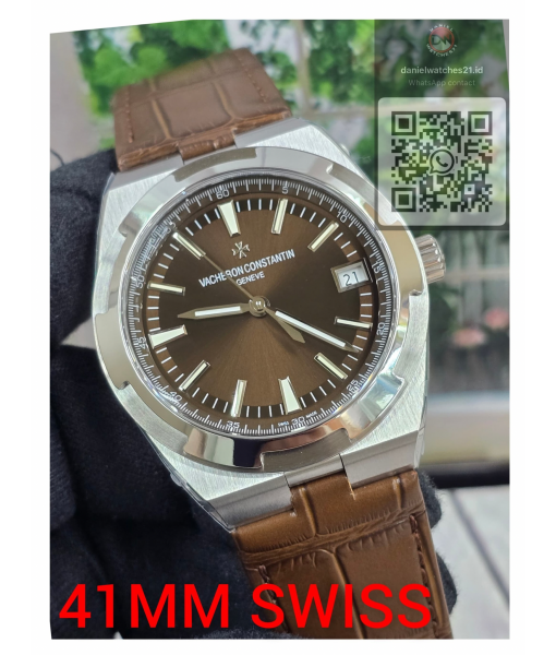 VACHERON CONSTANTIN OVERSEAS ULTRA THIN 4500V/110A-B146 CHESTNUT BROWN LEATHER/PPF/2026