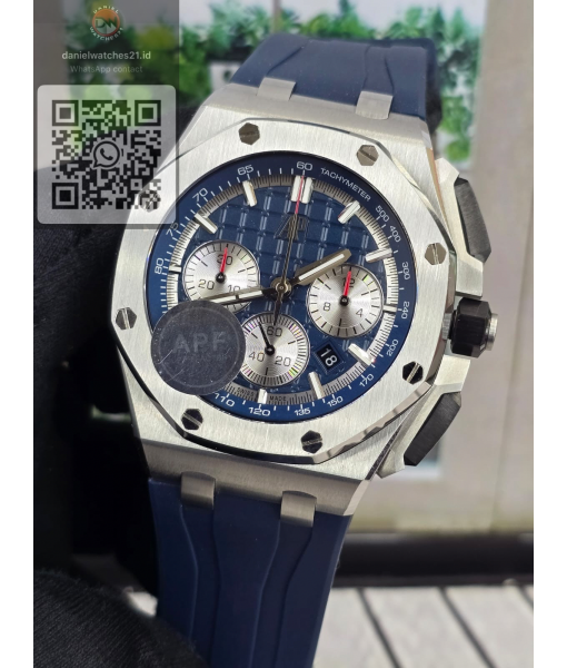 AUDEMARS PIGUET ROO OFFSHORE 43MM NAVY BLUE CHRONOGRAPH TITANIUM 26420OTI/APSF/2026