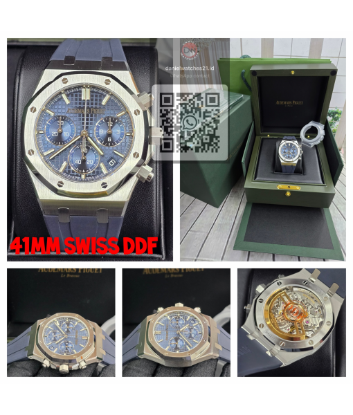 AUDEMARS PIGUET ROO CHRONOGRAPH 41MM BLUE RUBBER 50TH 26240ST.OO.1320ST.06/DDF/2026
