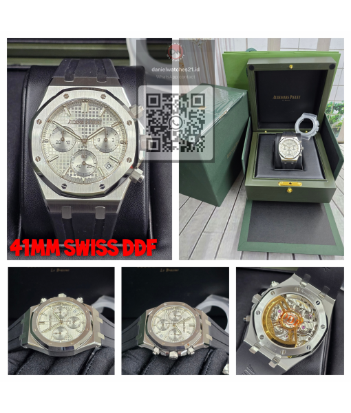 AUDEMARS PIGUET ROO CHRONOGRAPH 41MM WHITE RUBBER 50TH 26240ST.OO.1320ST.06/DDF/2026