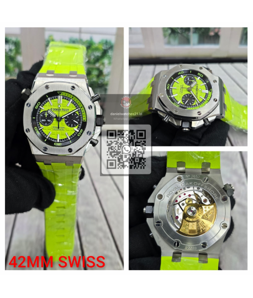 AUDEMARS PIGUET ROO SS DIVER CHRONOGRAPH GREEN 26703ST/JF/2026