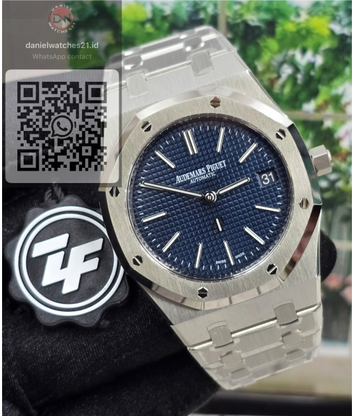 AUDEMARS PIGUET ROO JUMBO EXTRA THIN 50TH ANNIV 162020ST SS BLUE/ZF/2026