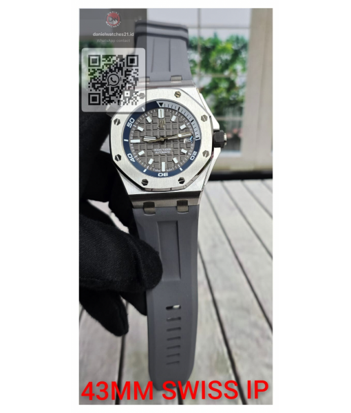 AUDEMARS PIGUET ROO SS DIVER PRISTINE GREY 15702ST/IPF/2026