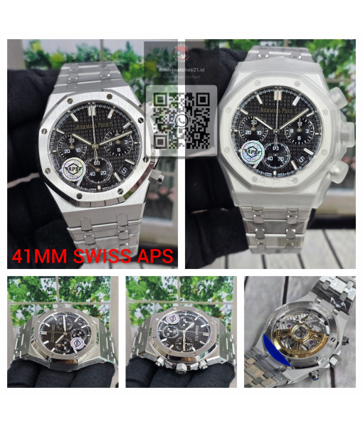 AUDEMARS PIGUET ROO CHRONOGRAPH 41MM 2624OST SS BLACK/APSF/2026