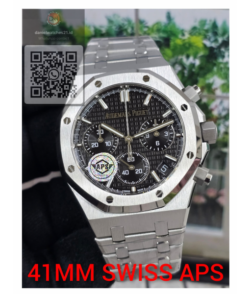 AUDEMARS PIGUET ROO CHRONOGRAPH 41MM 2624OST SS BLACK/APSF/2026
