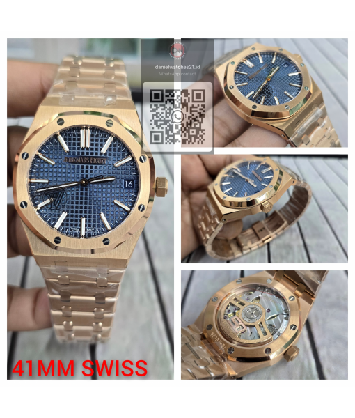 AUDEMARS PIGUET ROO SELF-WINDING EVEROSE BLUE DIAL 154000/ZF/2026