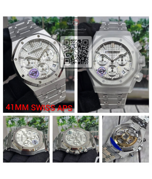 AUDEMARS PIGUET ROO CHRONOGRAPH 41MM 50TH ANNIV GRANDE WHITE DIAL/APSF/2026