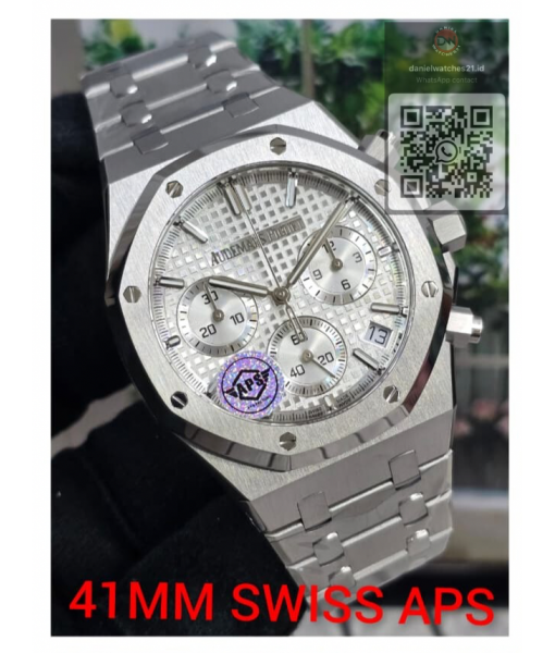 AUDEMARS PIGUET ROO CHRONOGRAPH 41MM 50TH ANNIV GRANDE WHITE DIAL/APSF/2026