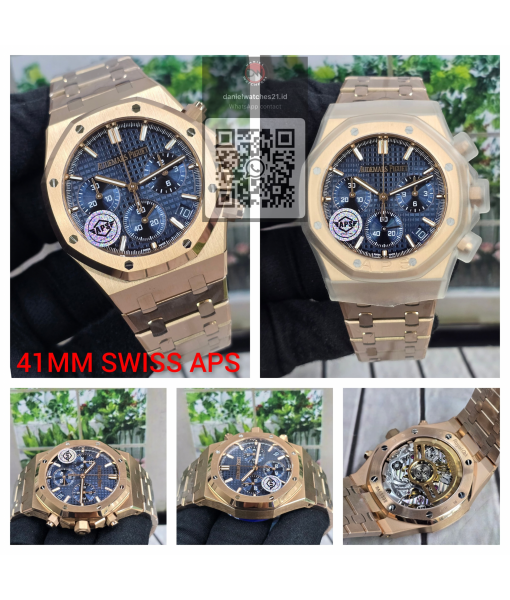 AUDEMARS PIGUET ROO CHRONOGRAPH 41MM 50TH ANNIV EVEROSE BLUE/APSF/2026