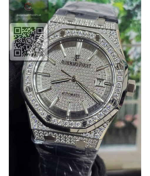 AUDEMARS PIGUET ROO SELF-WINDING SS FULL DIAMOND 15452BC/JF/2026