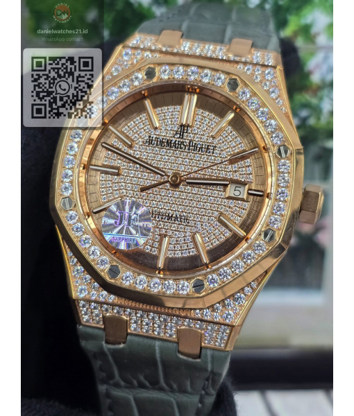 AUDEMARS PIGUET ROO SELF-WINDING EVEROSE FULL DIAMOND 15452BC/JF/2026