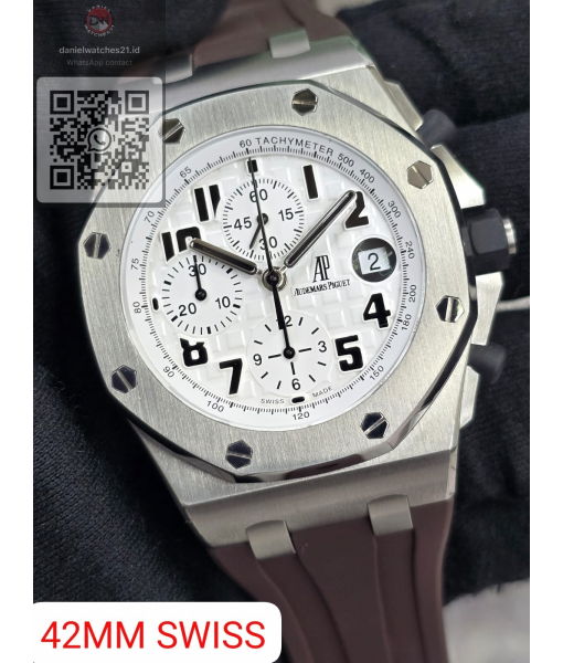 AUDEMARS PIGUET ROO OFFSHORE SAFARI WHITE DIAL 26170ST/JF/2026