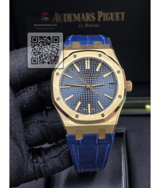 AUDEMARS PIGUET ROO SELF-WINDING 41MM EVEROSE GREY DIAL BLUE STRAP 15500OR.OO.D002CR.01/DDF/2026