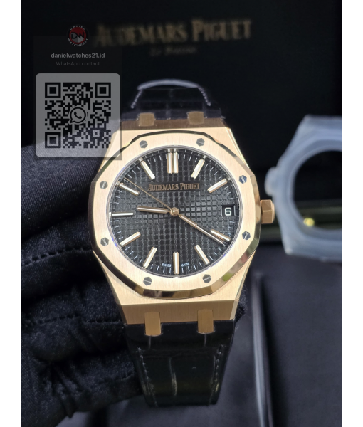 AUDEMARS PIGUET ROO SELF-WINDING 41MM EVEROSE BLACK DIAL 15500OR.OO.D002CR.01/DDF/2026