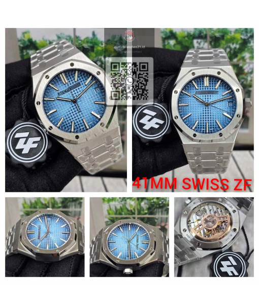 AUDEMARS PIGUET ROO JUMBO 41MM 15510BC SMOKED BLUE/ZF/2026
