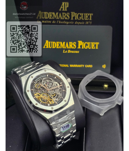 AUDEMARS PIGUET ROO SLATE GREY SKELTON DIAL 15407ST/THBF/2026