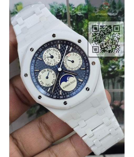 AUDEMARS PIGUET PERPETUAL CALENDAR WHITE CERAMIC /APSF/2026
