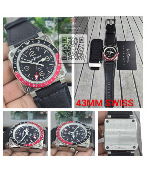 BELL ROSS BR 03-923 GMT PEPSI SS/M+F/2026