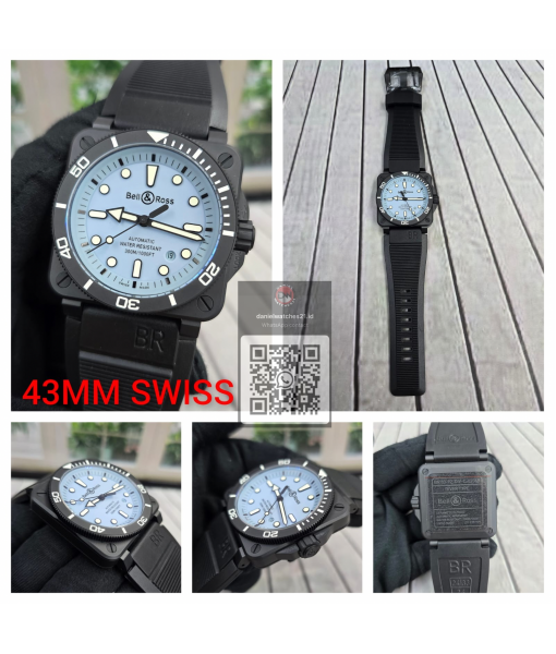 BELL ROSS BR 03-92 DIVER FULL LUM BLUE DIAL CERAMIC CASE/M+F/2026
