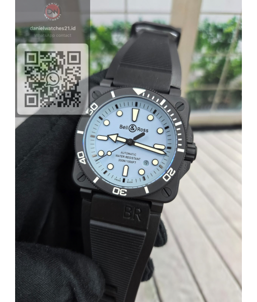 BELL ROSS BR 03-92 DIVER FULL LUM BLUE DIAL CERAMIC CASE/M+F/2026