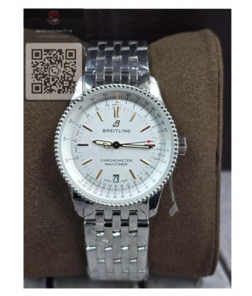 BREITLING NAVITIMER 38MM WHITE A17325241B1A1/BLS/2026