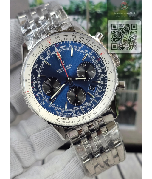 BREITLING NAVITIMER B01 BLUE CHRONOGRAPH 43MM AB0137241L1A1/BLS/2026