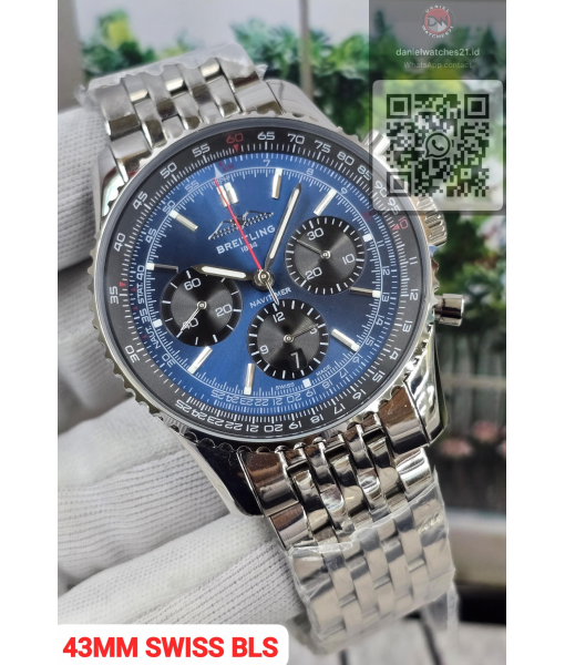 BREITLING NAVITIMER B01 BLUE CHRONOGRAPH 46MM AB0137241L1A1/BLS/2026
