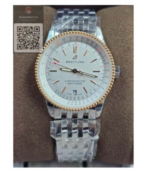 BREITLING NAVITIMER 38MM WHITE GOLD A17325241B1A1/BLS/2026