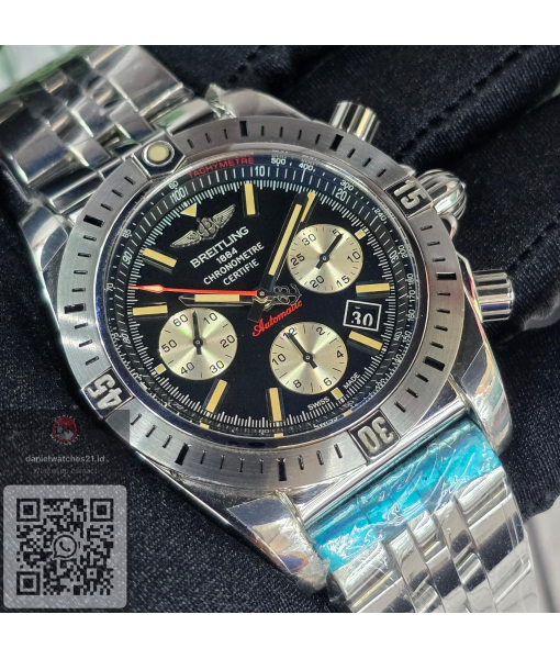 BREITLING CHRONOMAT 44MM AIRBONE BLACK 30TH ANNIV AB01154G/BD13/BLS/2026