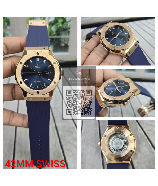 HUBLOT CLASSIC FUSION 42MM EVEROSE BLUE 542.OX.7180.RX/WWF/2026