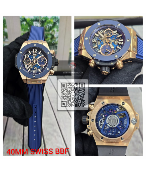 HUBLOT BIG BANG UNICO TITANIUM EVEROSE BLUE 421.NX.1170.RX/WWF/2026
