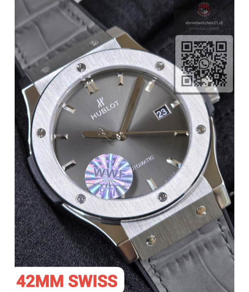 HUBLOT CLASSIC FUSION 42MM GREY 542.CM.7170.LR/WWF/2026