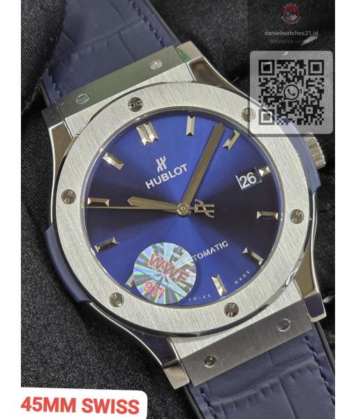 HUBLOT CLASSIC FUSION 45MM BLUE 511.NX.7071.RX/WWF/2026