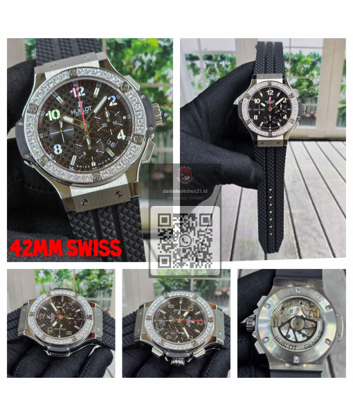 HUBLOT BIG BANG SS DIAMOND CHRONOGRAPH 341.SB.131.RX/V6F/2026