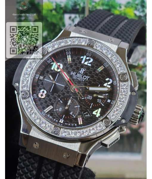 HUBLOT BIG BANG SS DIAMOND CHRONOGRAPH 341.SB.131.RX/V6F/2026