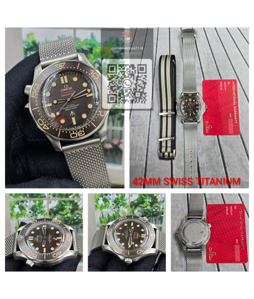 OMEGA SEAMASTER ALL TITANIUM 300m 007 EDITION "NO TIME TO DIE"210.90.42.20.01.001/VSF/2026