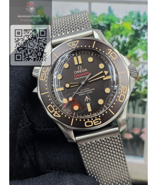 OMEGA SEAMASTER ALL TITANIUM 300m 007 EDITION "NO TIME TO DIE"210.90.42.20.01.001/VSF/2026