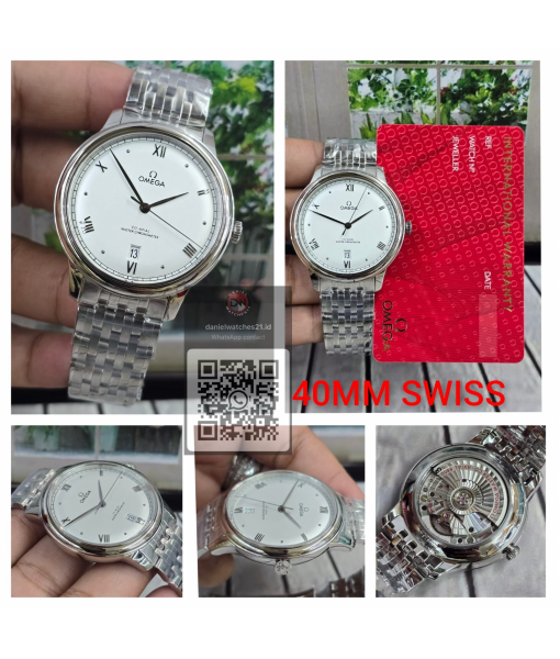 OMEGA DE VILLE PRESTIDGE CO-AXIAL MASTER CHRONOMETER 40MM SS WHITE 434.10.40.20.02.001/VSF/2026 OMEGA DE VILLE PRESTIDGE CO-AXIAL MASTER CHRONOMETER 40MM SS WHITE 434.10.40.20.02.001/VSF/2026