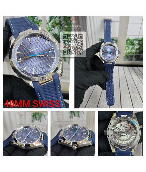 OMEGA SEAMASTER AQUA TERRA 150M RUBBER ALL BLUE 220.12.41.21.02.002/VSF/2026 OMEGA SEAMASTER AQUA TERRA 150M RUBBER ALL BLUE 220.12.41.21.02.002/VSF/2026