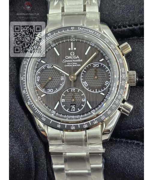 OMEGA SPEEDMASTER RACING CO AXIAL CHRONOMETER BLACK STEEL 326.30.40.50.11.001/VSF/2026