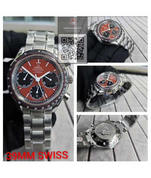OMEGA SPEEDMASTER RACING CO AXIAL CHRONOMETER RED STEEL 326.30.40.50.11.001/VSF/2026