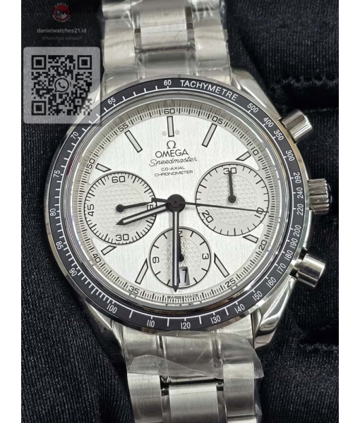 OMEGA SPEEDMASTER RACING CO AXIAL CHRONOMETER WHITE STEEL 326.30.40.50.11.001/VSF/2026