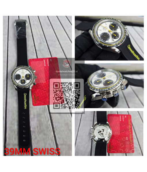 OMEGA SPEEDMASTER RACING CO AXIAL CHRONOMETER WHITE YELLOW 326.32.40.50.01.001/VSF/2026